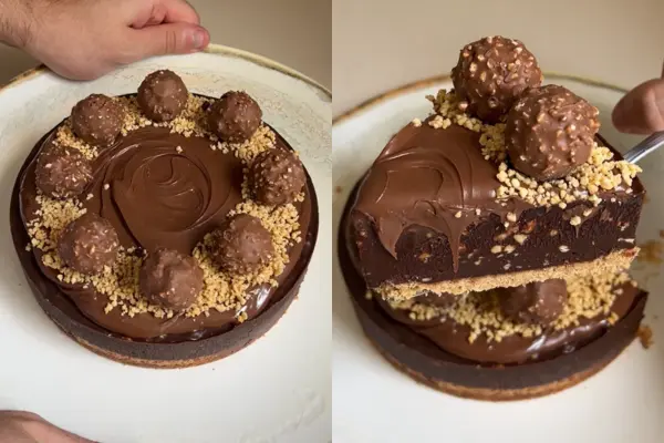 Torta-de-Ferrero-Rocher-Sobremesa-Facil-e-Rapida