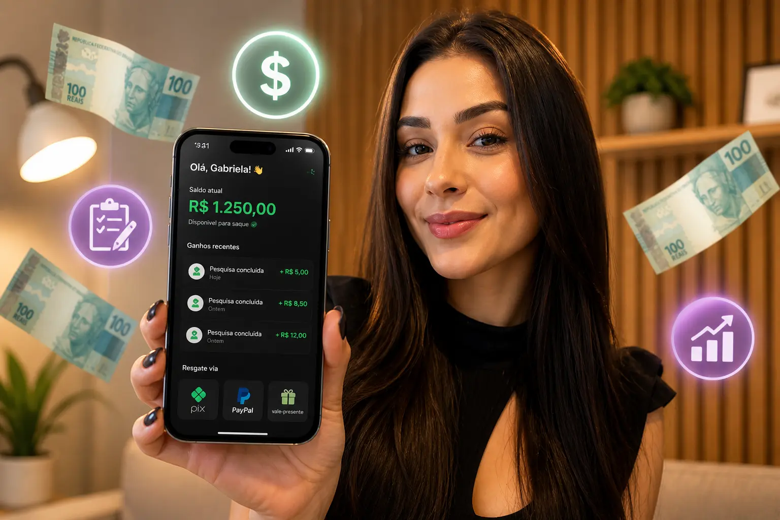 💰 Ganhe dinheiro respondendo pesquisas
